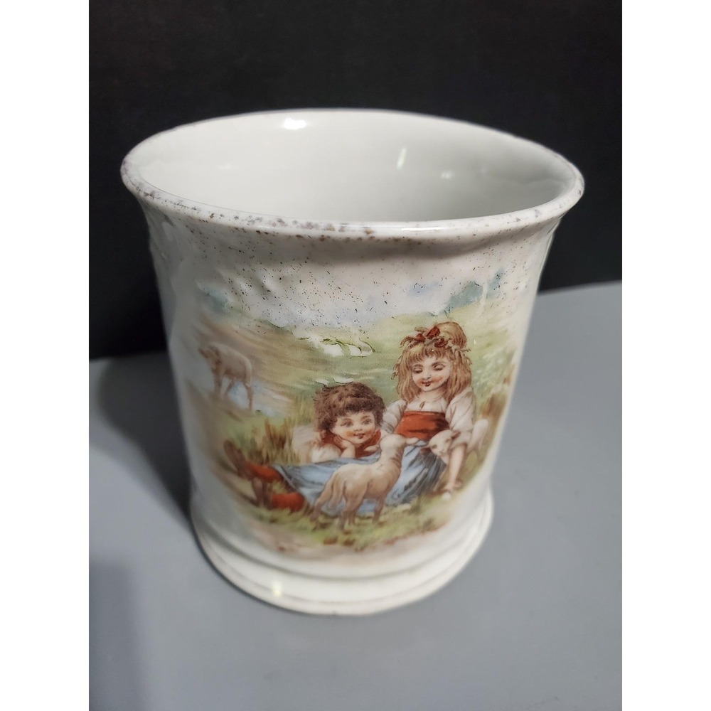 Vintage‎ Children Mug Nursery Decor Decorative Cup with Handle